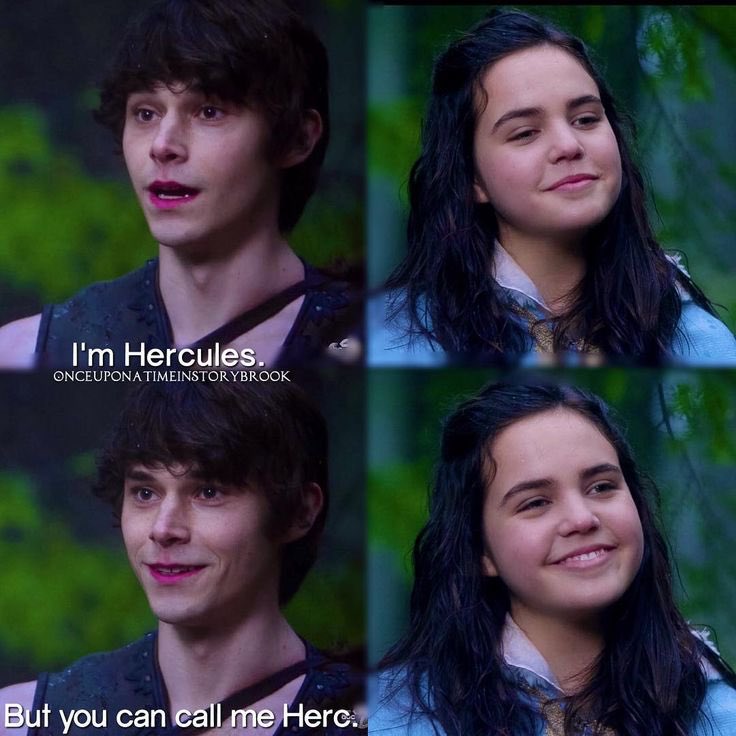 klaroline_stan's tweet photo. Ngl I shipped this💚#OUAT #hercules #youngsnow https://t.co/vpPmtIiyVK