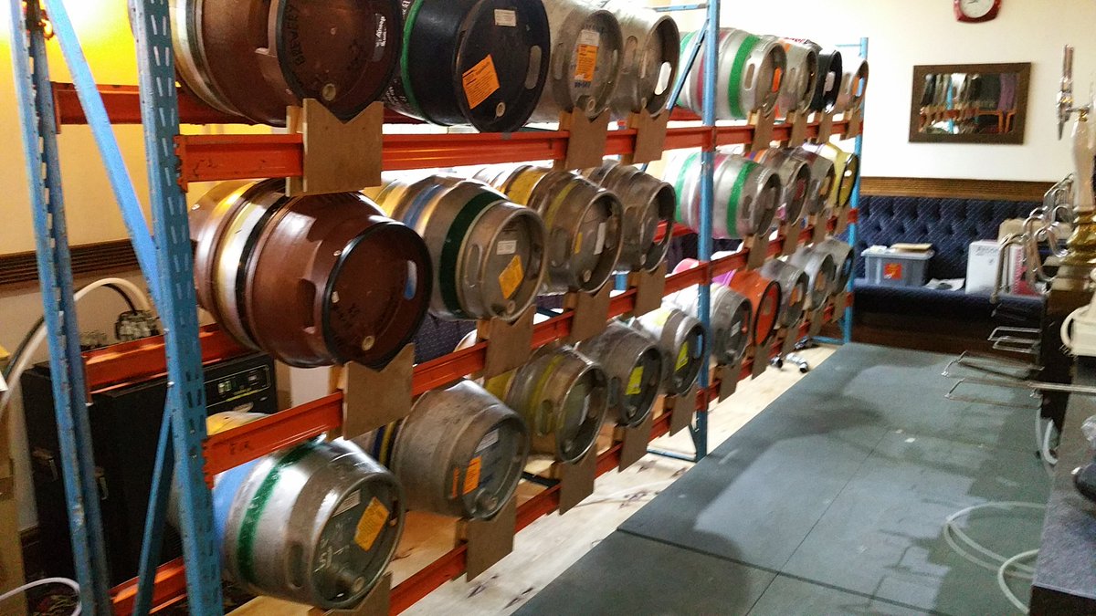 TarletonBeer's tweet image. Casks racked ready for tarletonbeerfestival.com Will be ready to drink for the opening thus Friday from 3.00pm #ale