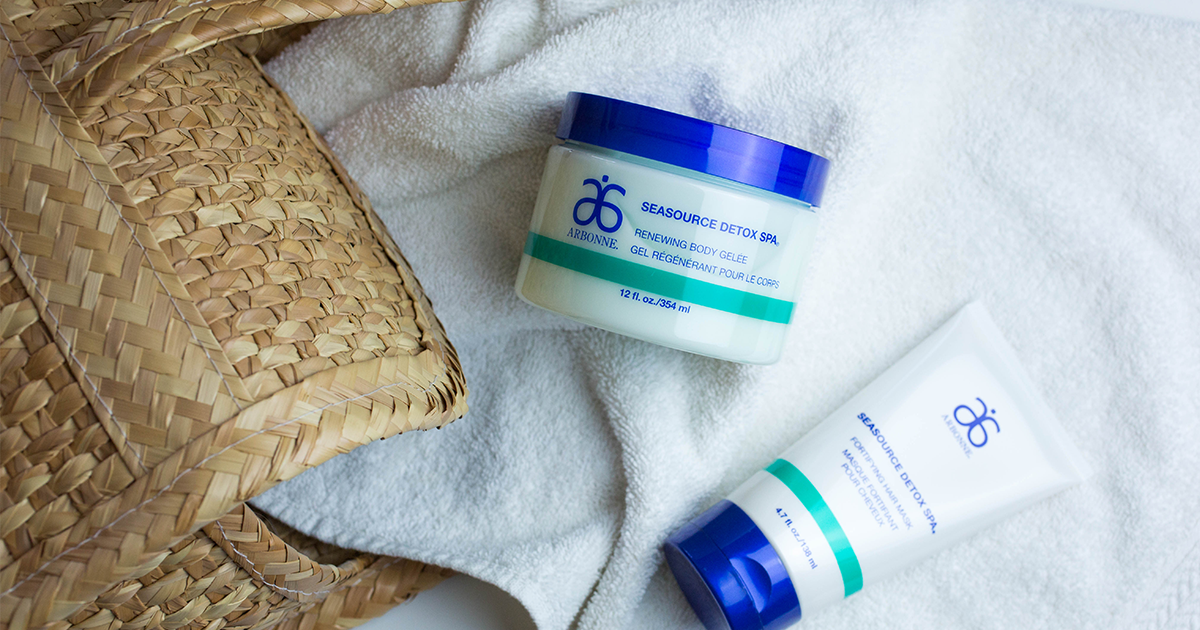 arbonne's tweet photo. Summer has us feeling the heat. Keep cool &amp; moisturized with SeaSource Detox Spa®. #Arbonne https://t.co/Uvgwj7a2EO https://t.co/0QcmZwpS2F