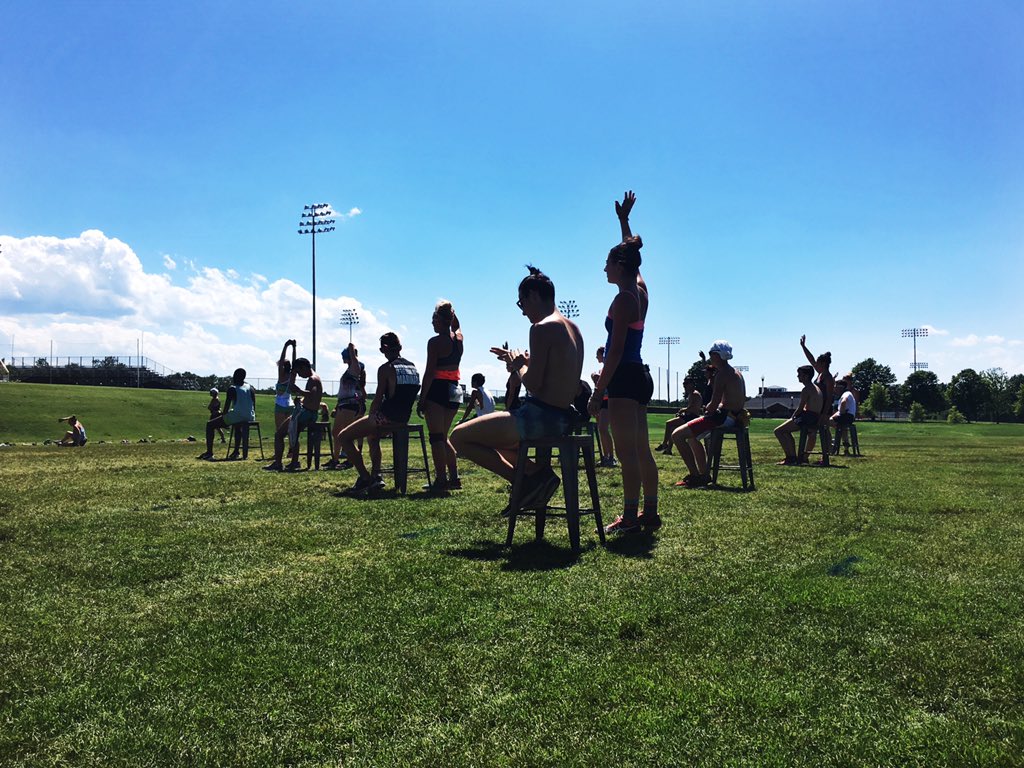 CarolinaCrown's tweet photo. New choreography for the #CrownGUARD! #eyus https://t.co/WkNtWwgzvA