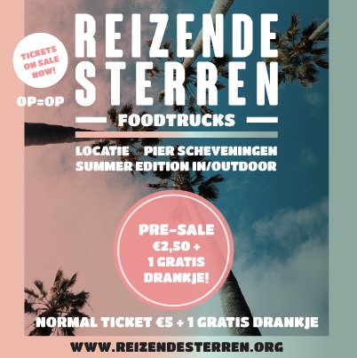 reizendester's tweet photo. 30 juni t/m 3 juli Reizende Sterren Festiva!l Pre-Sale tickets nu online: https://t.co/zLWvionG6m https://t.co/EETTRpmHPo