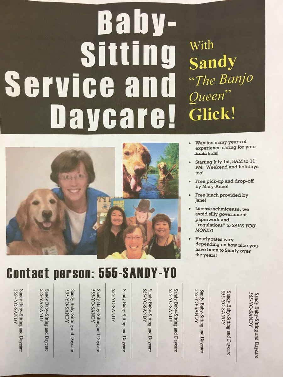 GlickSandy's tweet photo. OMG.   Look what a parent hung in the school office! https://t.co/TeSk8CcV6G