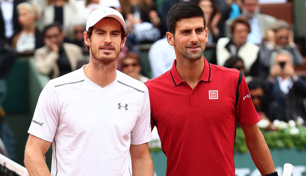 Tennis's tweet photo. Gracious Murray applauds Djokovic for achieving career Grand Slam.
From @TennisReporters: https://t.co/qPUQA1HpEN https://t.co/mjfkD3BDcJ