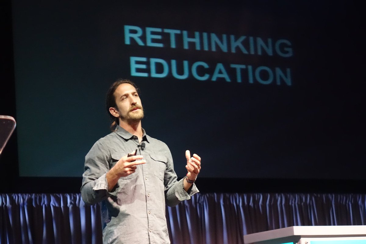 techsummitpr's tweet photo. “Everyone is a student” - @timfalls of @keen_io Delivering Education at the #TechSummitPR https://t.co/Ww27wL1CiA