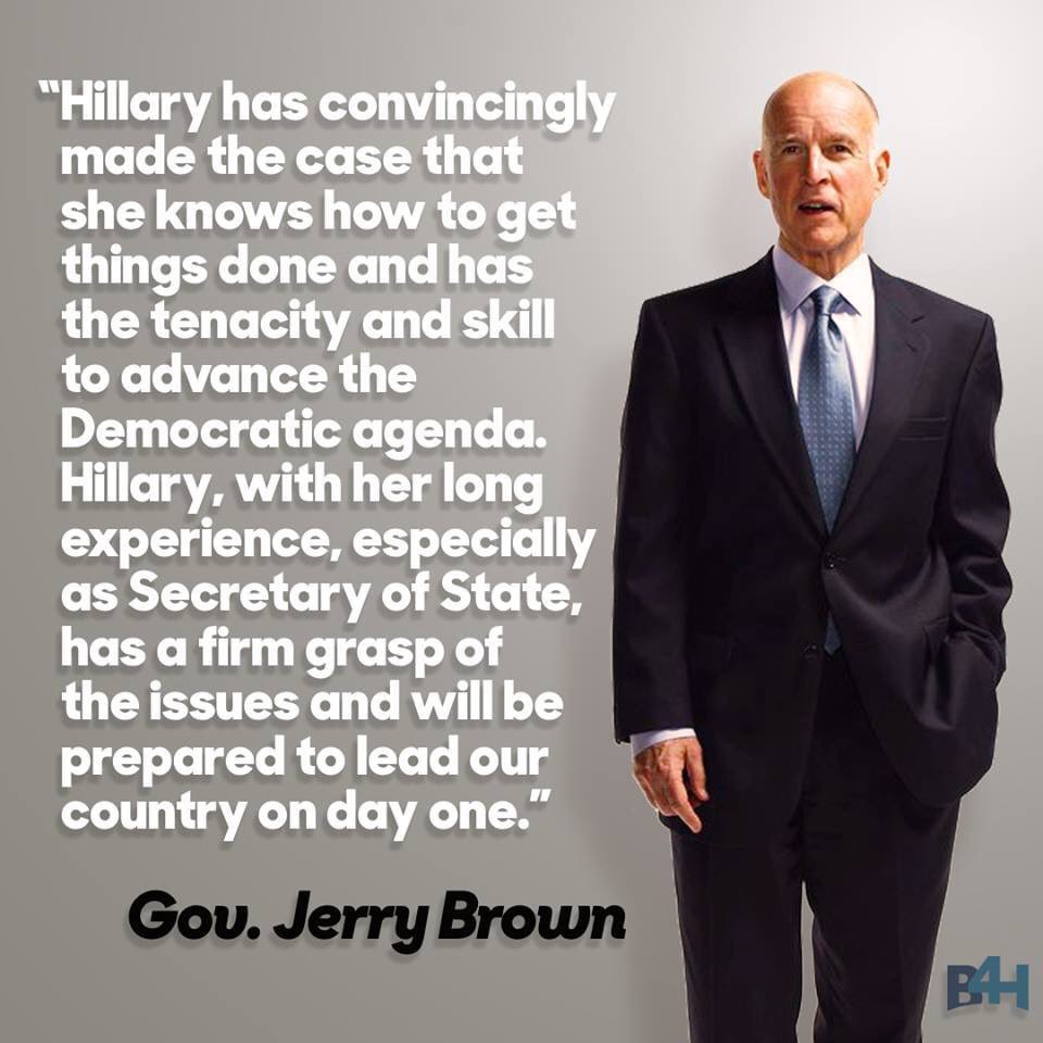 WTXTTUForKamala's tweet photo. Here's why @JerryBrownGov, @KamalaHarris & @GavinNewsom support HRC. #ImWithHer #HillaryForCA #OmegaPrimary https://t.co/D3jTeCQI5B