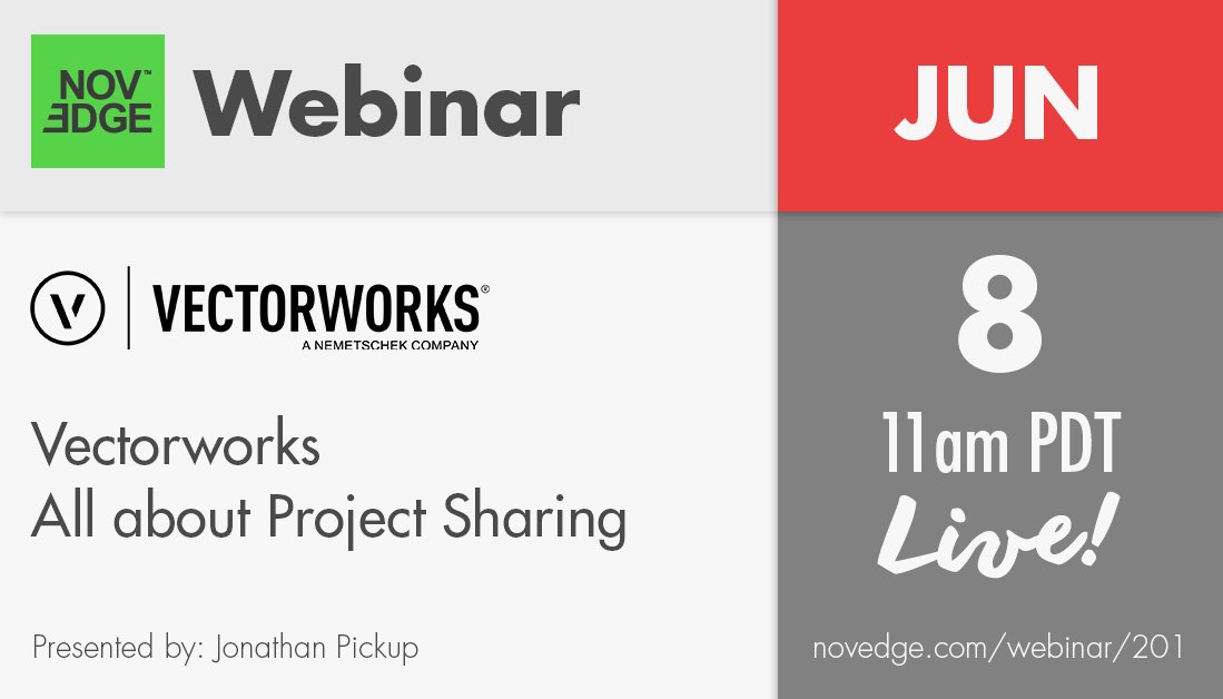 RhinoJungle's tweet image. RT @Novedge: Free #NovedgeWebinar plus precious Handout by @archoncad ow.ly/wwaN3011txa  #ProjectSharing
