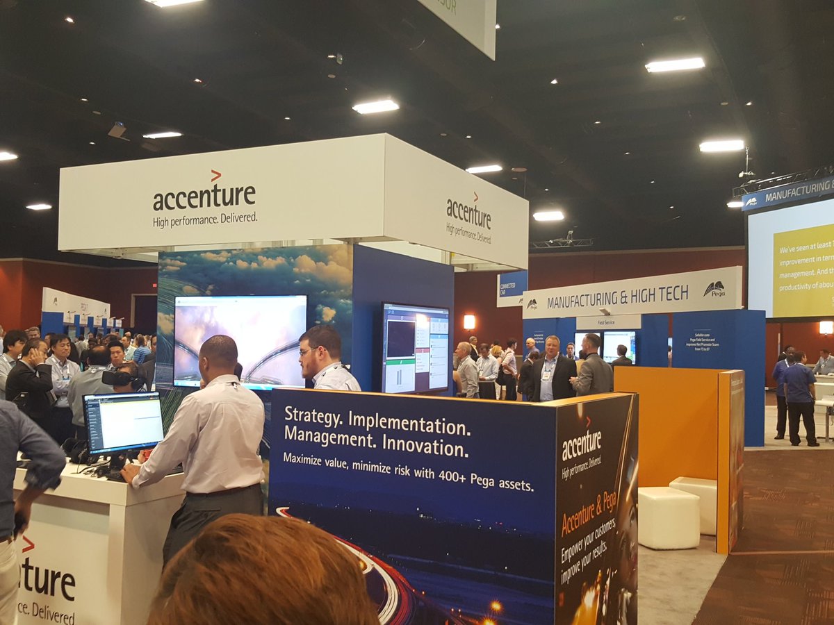 tomb00th's tweet photo. Back at it again. Come 2 the @Accenture Booth 2 see some great interactive demos. #pegaworld2016 @Space_Showcase #VR https://t.co/WREarHK1nr