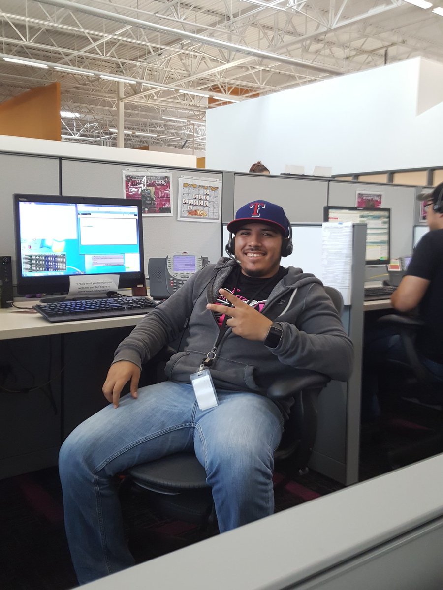 snowbitee's tweet photo. #TEAMTNT Uriel Cavazos @MissionTxTech  handling calls like a pro!! https://t.co/s6XstAxXvy