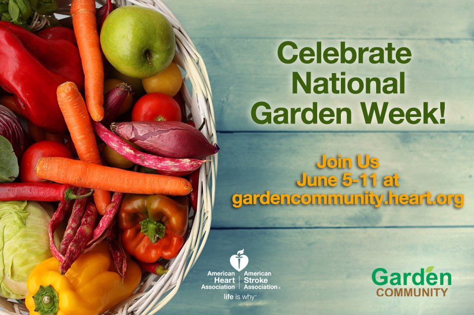 American_Heart's tweet photo. Mary, Mary, quite contrary how does your garden grow? W/ support from the Garden Community! https://t.co/uRWlPACl93 https://t.co/1b647GCpE8