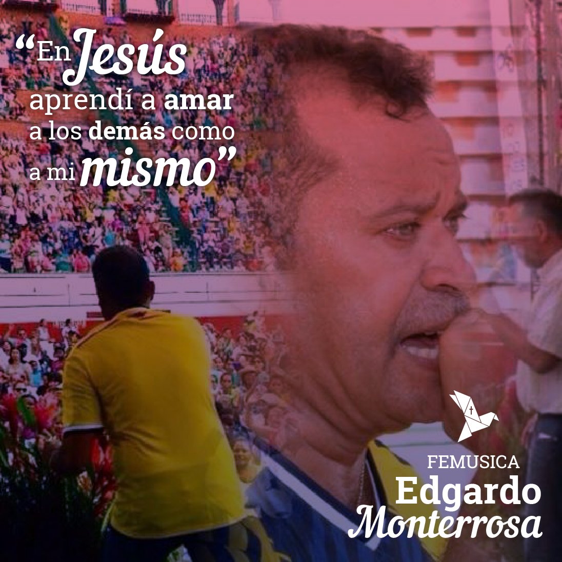 FEMUSICA's tweet photo. Edgardo Monterrosa, es Toluviejano, cantante, fundador y director del Ministerio K-risma Celestial #JuradoFemusica https://t.co/rtFVhwF5mT