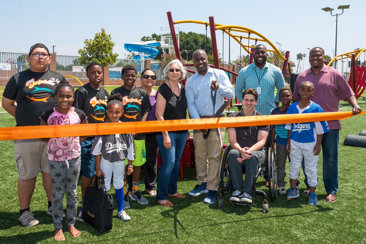 LACityParks's tweet photo. Opening of the Youth Challenge Course at Jackie Tatum Harvard Park! https://t.co/KIrztbW285 @mhdcd8 #mydayinLA #LA https://t.co/puzcSAFX5E