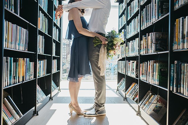 Low-key elopement at Halifax Central Library and <a href="/HaliburtonHotel/">The Halliburton</a> bit.ly/1t6MHAk Photo via <a href="/chellewootten/">Chelle Wootten</a>