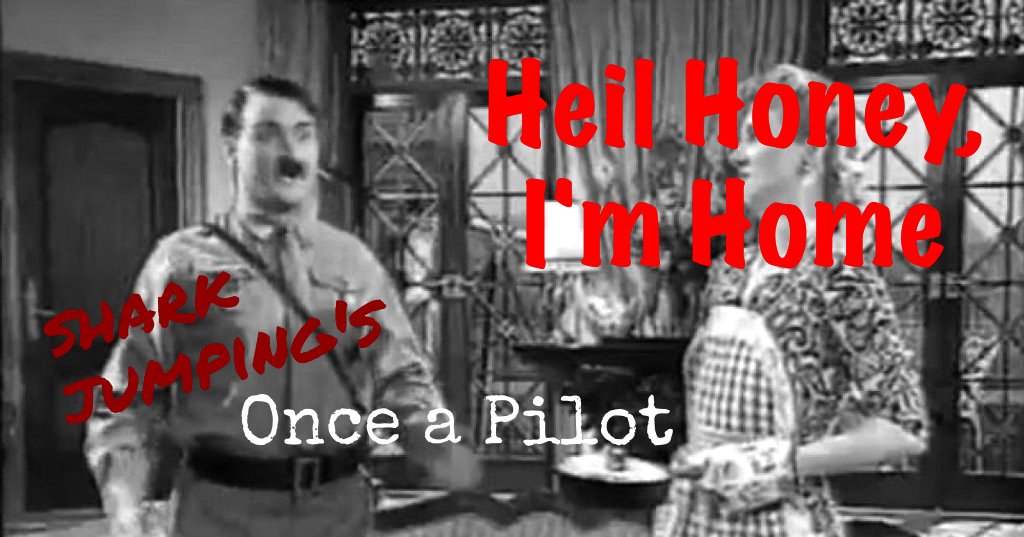 sharkjumpshow's tweet photo. Hooray, the first episode of #OnceAPilot on "Heil Honey, I'm Home" is now for $5+ patrons! 
https://t.co/cTgeMMhAO9 https://t.co/4K15jUMj4f