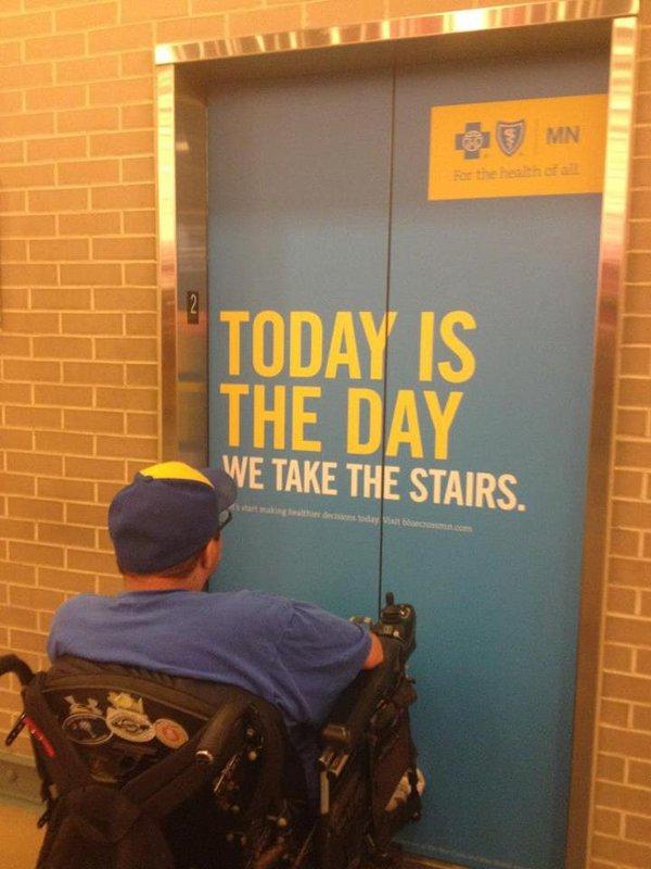dunkandthememe5's tweet photo. 'It's funny because he's Handicapped!' @comedic_popcorn 2016 https://t.co/dIH25qmWEI