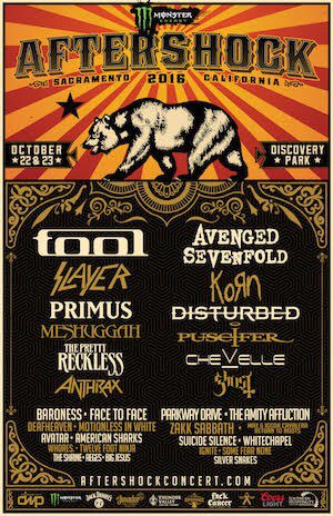 americansharks's tweet photo. Fuckin stoked to be playing @AFTERSHOCKSAC with so many wild bands!! OCTOBER 22nd TICKETS ON SALE NOW!! https://t.co/IrfSxFMWBR