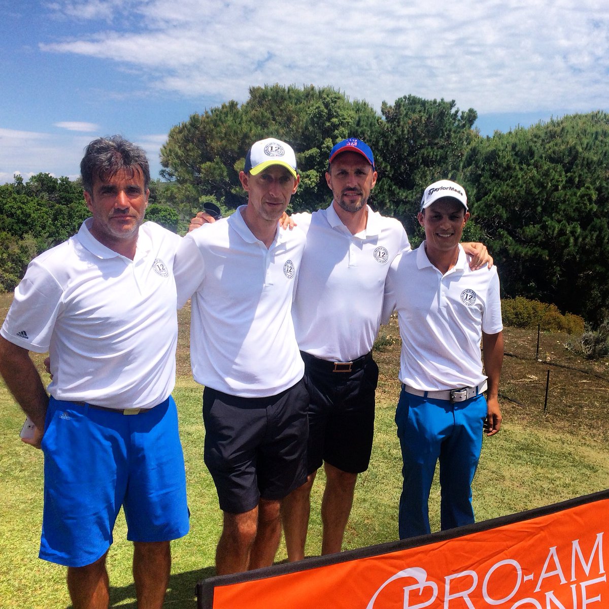 GolfCasinca's tweet photo. ProAm de Spérone! Ma Team: Nicolas Penneteau, Christian Mas et Pierre Sini!! 👍🏼⛳️ https://t.co/HGG5APOEHw