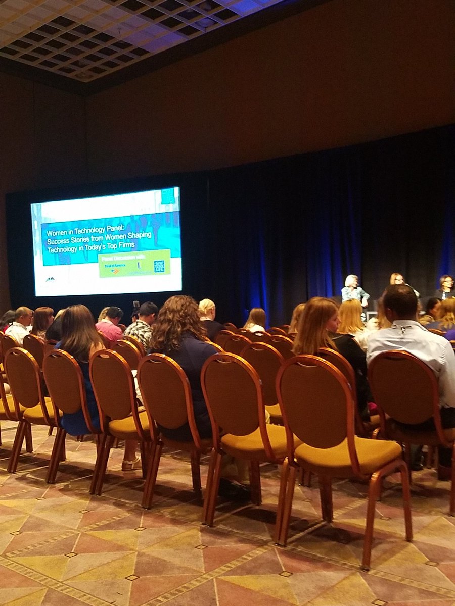 ATS_delivery's tweet photo. At the WIT panel @pega #pegaworld https://t.co/9i53Pvz4AX