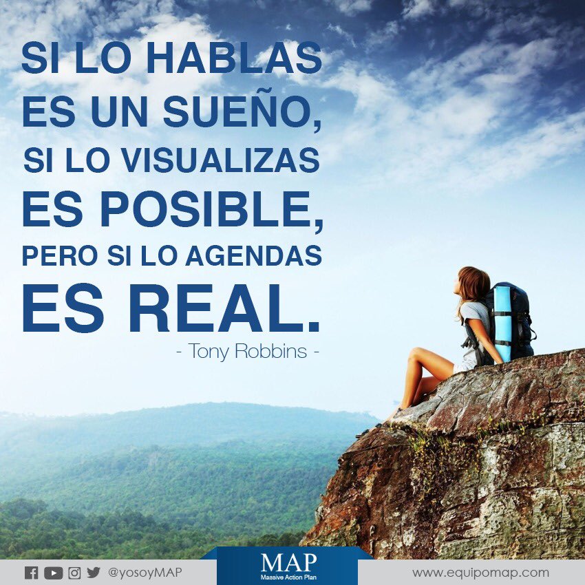 equipoMAP's tweet photo. ¿Hablas, visualizas o agendas tus metas?
#yosoyMAP #equipoMAP #business #Empresario #negocios #sueña https://t.co/s61uSraQWn