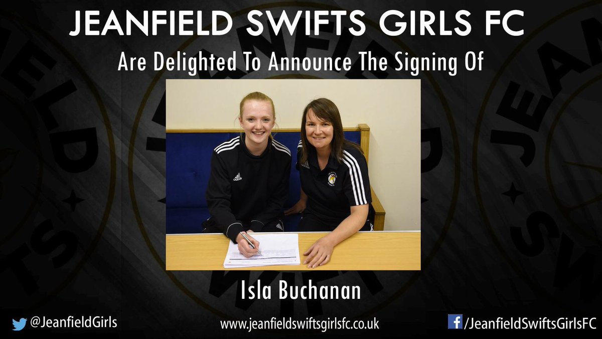 JeanfieldGirls's tweet photo. Another quality signing @izzydizzy224 joins our 17's squad #itsadevelopmentthing #futuresbrightthefutureisJEANFIELD https://t.co/xP9MsDCOY5