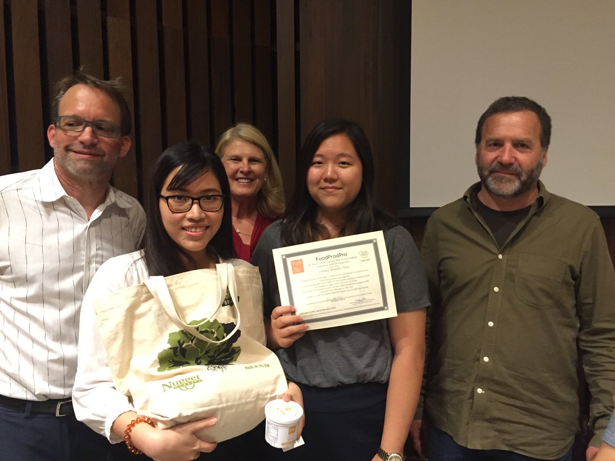 foodbizschool's tweet photo. Shout out to a few of the final exam winners from yesterday's @ucdavis & @mateolan's course #FoodProdPro & #FST160! https://t.co/TyeBanOFP9