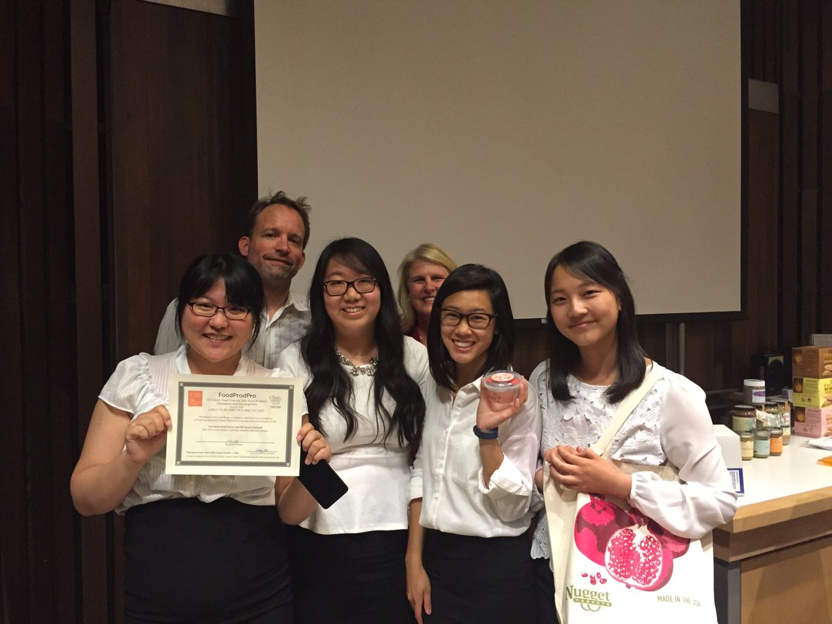 foodbizschool's tweet photo. Shout out to a few of the final exam winners from yesterday's @ucdavis & @mateolan's course #FoodProdPro & #FST160! https://t.co/TyeBanOFP9