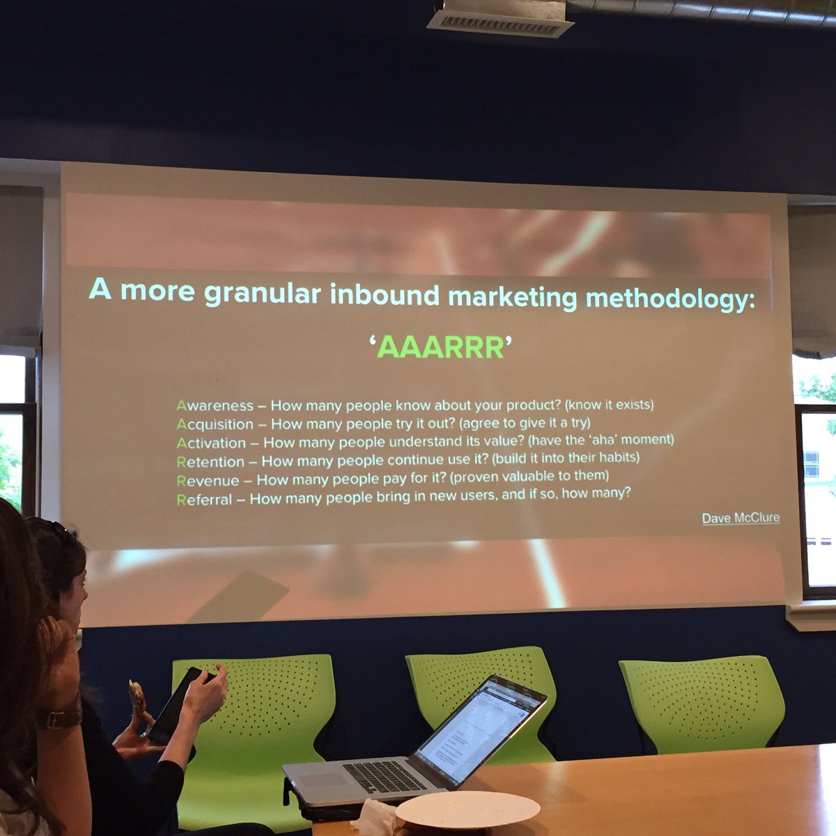 LongIslandHUG's tweet photo. Getting our learn on with @EricPeters0 of @HubSpotAcademy growth marketing for #inboundmarketing  #GrowthMarketing https://t.co/ealkDZSnRo