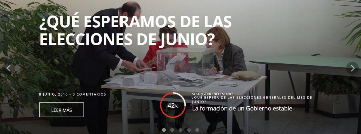 encuestamoscom's tweet photo. 2.000 españoles explican qué esperan de las Elecciones Generales del 26 J https://t.co/MV36RrlKwT https://t.co/38rtV6kkBd