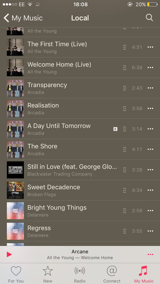 Some decent music on iTunes! @FOREVERARCADIA <a href="/BWTCofficial/">Blackwater TC</a> <a href="/broken_flags/">Broken Flags</a> <a href="/DelamereMusic/">Delamere</a> <a href="/DirtyRottenSoul/">Dirty Rotten Souls</a> <a href="/FLIIIS/">f</a>