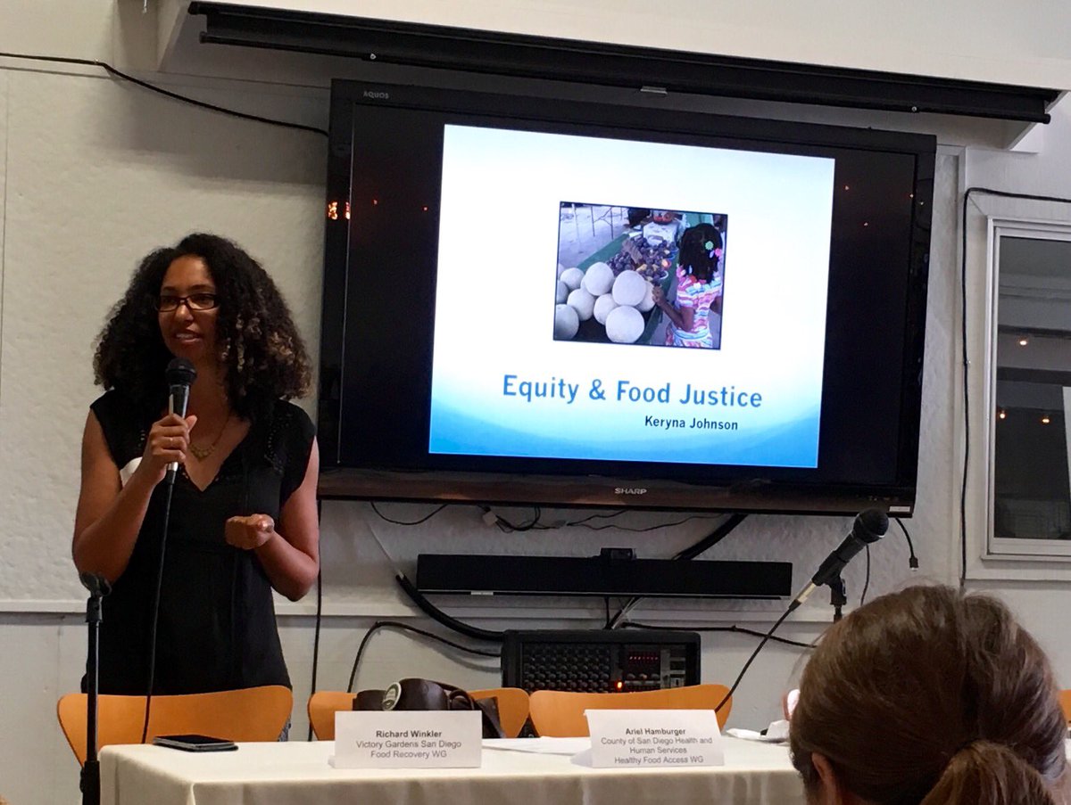 FootholdFound's tweet photo. #FootholdFellow @keryna speaking on how #equity &amp; #system issues affect food access at the @sdfoodsys Showcase! https://t.co/YmFxDKhoPg