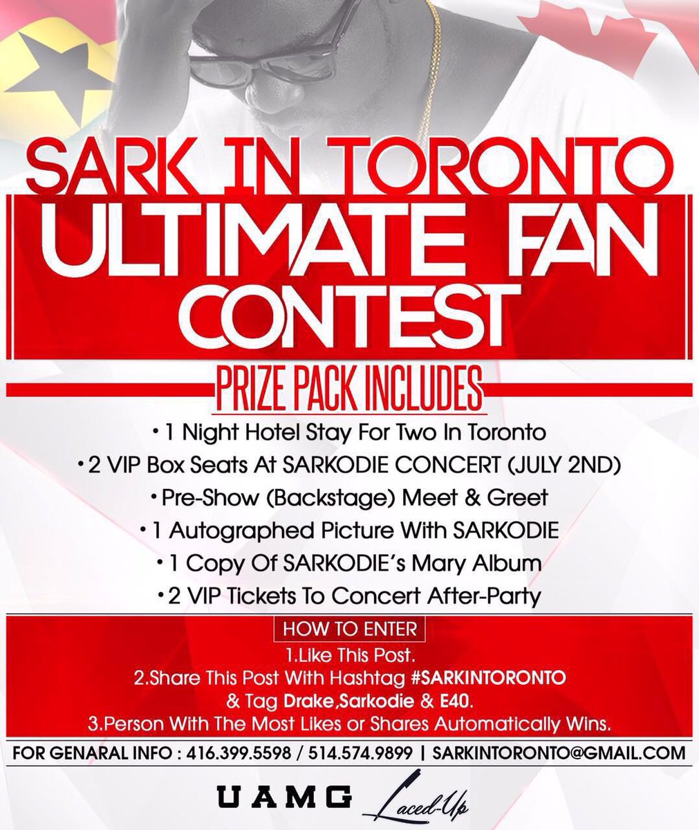 IM_SLIMFLEX's tweet photo. Make sure u enter this competition July 2nd will be a day to remember in Toronto  https://t.co/kIYmhNB2Ms