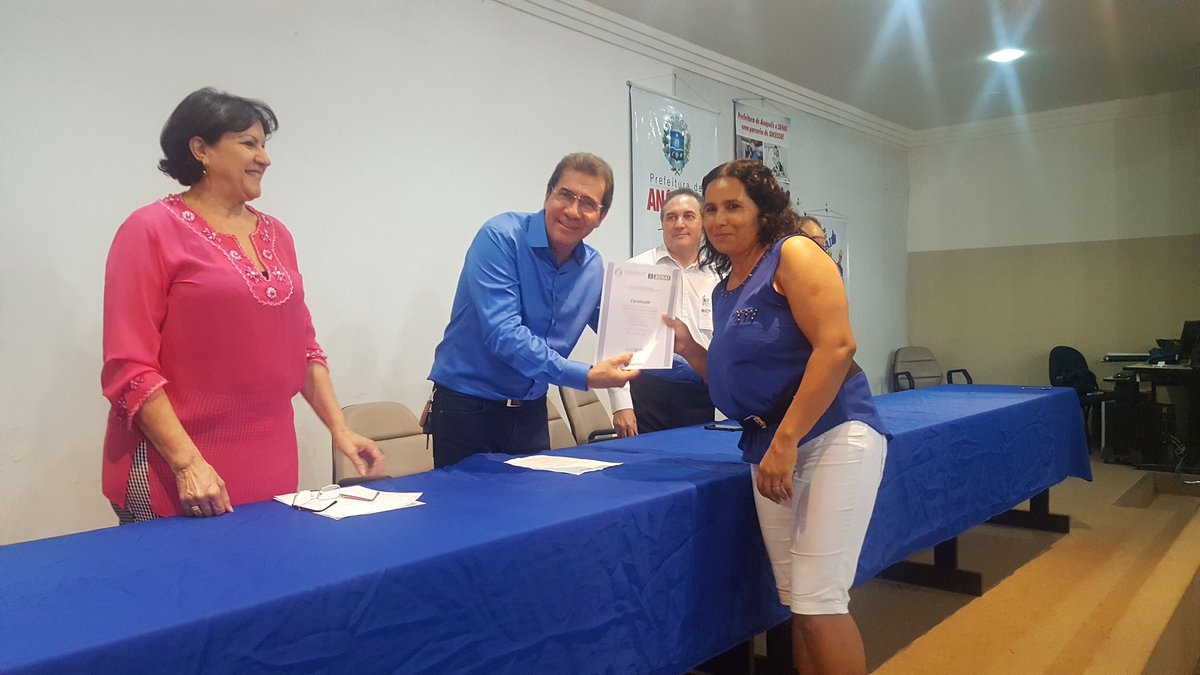 JoaoGomesPref's tweet photo. de nove turmas de qualificação profissional, no auditório do #Senai. https://t.co/Uck85yhf8z