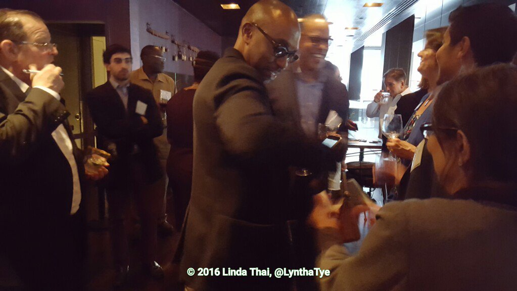 lynthatye's tweet photo. Apparently, there were more raffle prizes. Winners being pulled out of pocket. #armanyc #zengo that's where they r. https://t.co/wxiiDxusxD