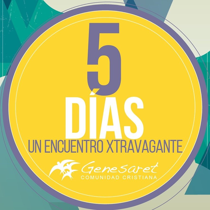 CCGenesaret's tweet photo. ¡La cuenta sigue! Ya solo faltan 5 días ¿Ya tienes tus invitados? https://t.co/TvctzFLJFv
