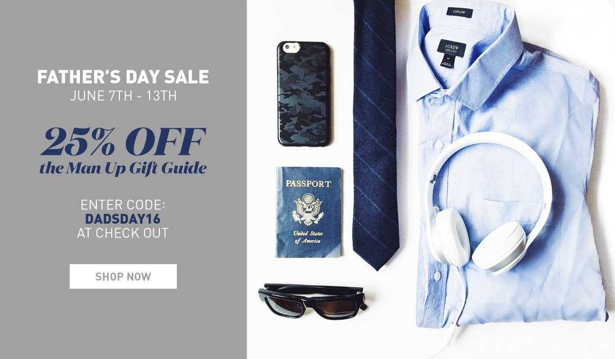 agent18's tweet image. Give a gift he can use all year round! #FathersDayGifts 25% off collection! Get it now! bit.ly/1XC4bC2