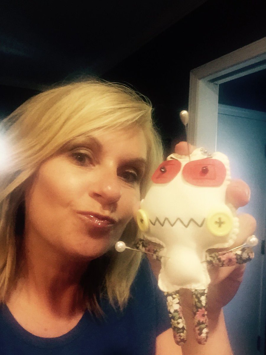JoniJeanette's tweet photo. Ok Orioles, your # is up!  Official NOLA voodoo doll, you are now jinxed in the mind, ❤️, and arm.  #changetheluck https://t.co/ITqRpRKxZr
