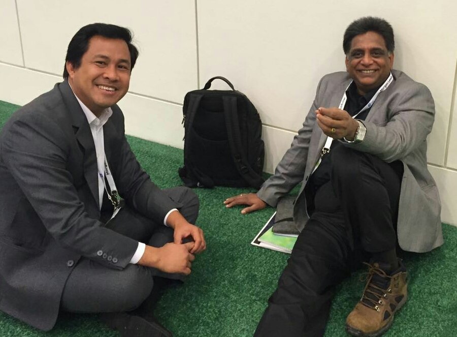 mmyusoff's tweet photo. Something's always #brewing @EvolvaTweets @biotechcorpmy @Muralipm at #BIO2016 https://t.co/PpAM6R6zHu