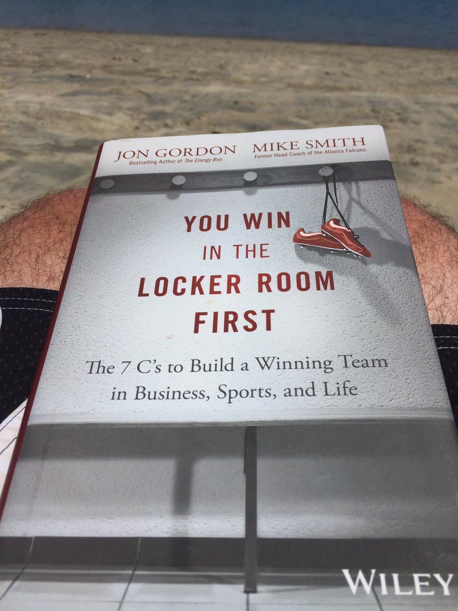 CoachMoose's tweet photo. Great summer read!@JonGordon11 #WinInTheLockerRoom https://t.co/Liss6F28Np
