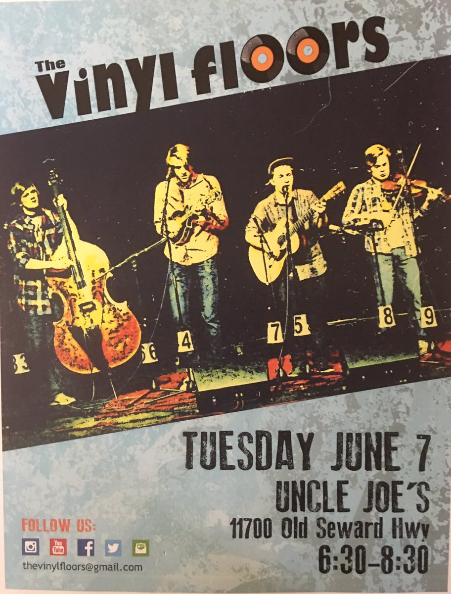 TheVinylFloors's tweet photo. Come join us tonight at our favorite spot! Should be a hoot! Possibly even two hoots.. https://t.co/cVqr1g5E9P
