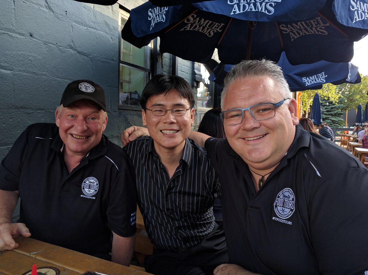 Local Restaurateur John Anderson with Travelling Foodie