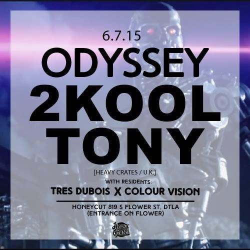 TONIGHT is the long awaited return of "2KOOL" Tony Driver, coming in hot all the way from the UK. Doors at 8pm.