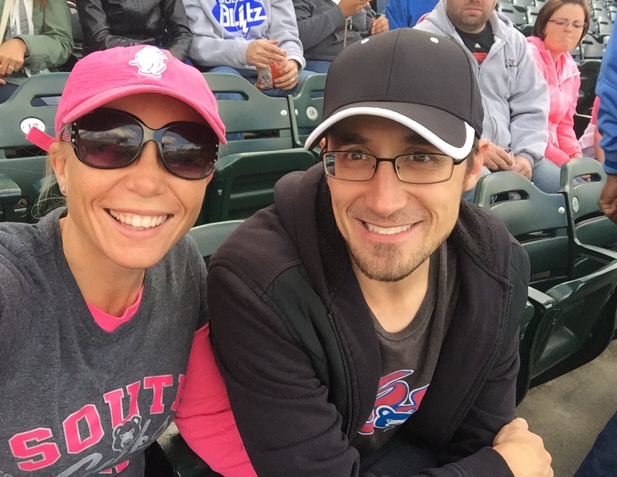 MarlaStalbaum's tweet photo. Thanks @SBCubs from this Knox Kindergarten teacher for tickets to the game.  We love our SB Cubs!!   💕⚾️💕 https://t.co/Iy8WOvcAfr