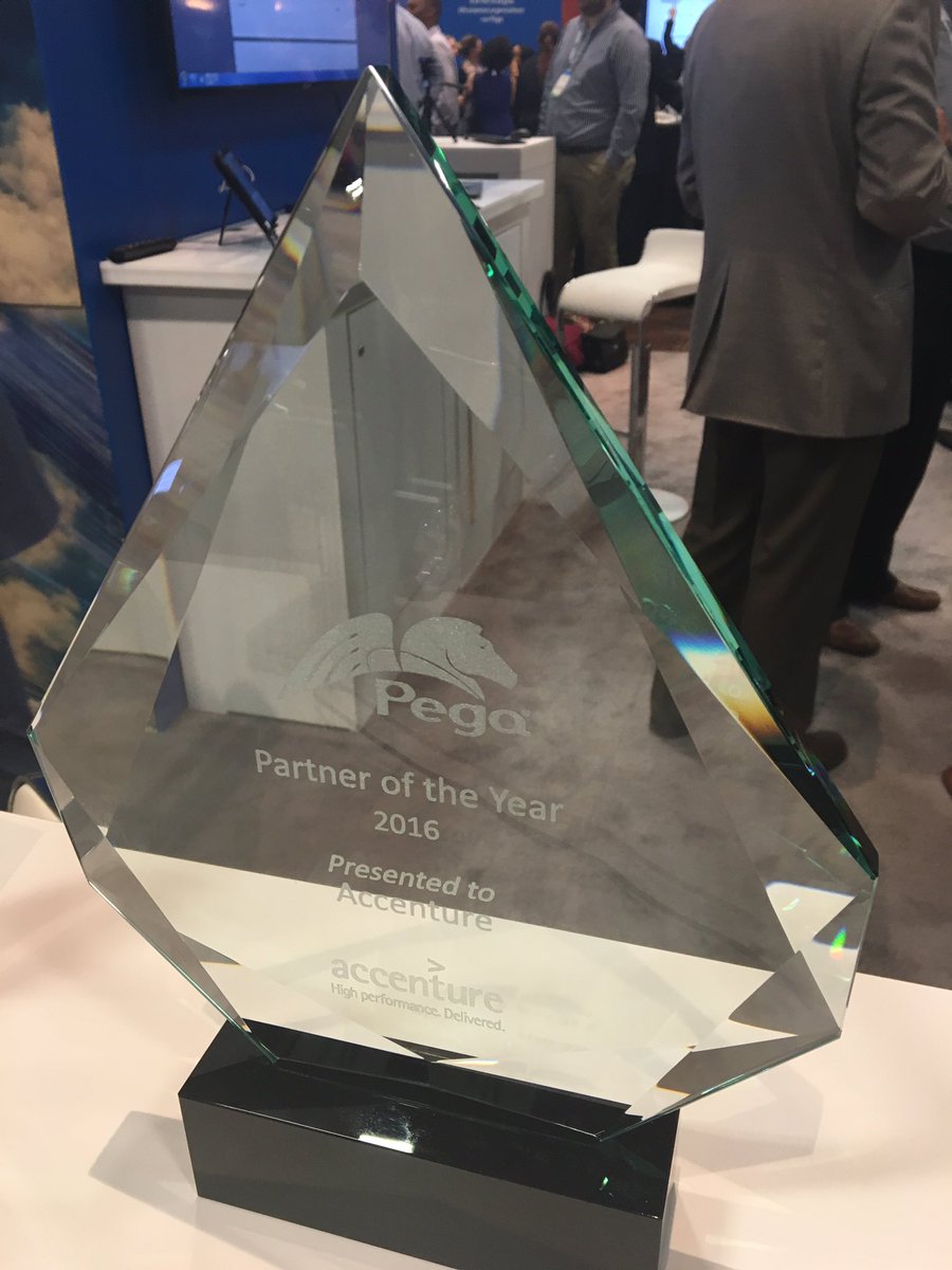 jim_patel's tweet photo. High Performance. Delivered. Recognized. 😊 #pegaworld @AccentureCloud https://t.co/5v15A5LLGu