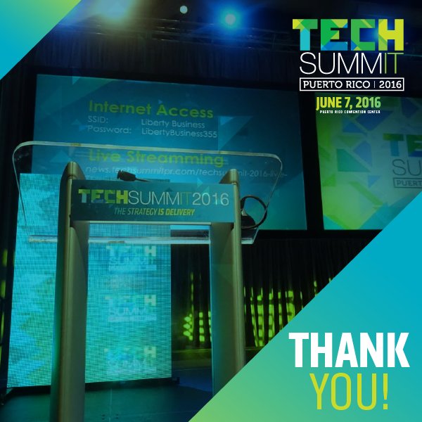 techsummitpr's tweet photo. Thanks to all our Sponsors, Partners and Collaborators for making the fourth edition of the #TechSummitPR a success! https://t.co/hKTsucBKJJ
