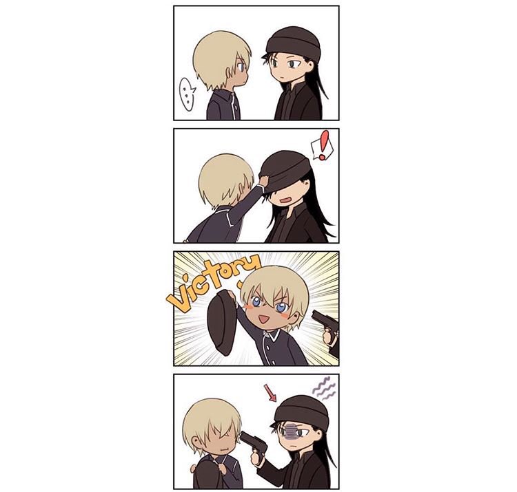 iRanMouri's tweet photo. They're very cute π©πππ
Akai shuuichi , Amuro Bourbon , Gin , Sera Masumi π ..
#DC_fan
#DC https://t.co/bc4yZQasCW