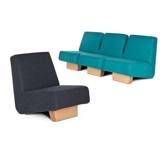 Wiel Arets Siamese Seating Collection #Lensvelt #WielArets buff.ly/1TR8oLx