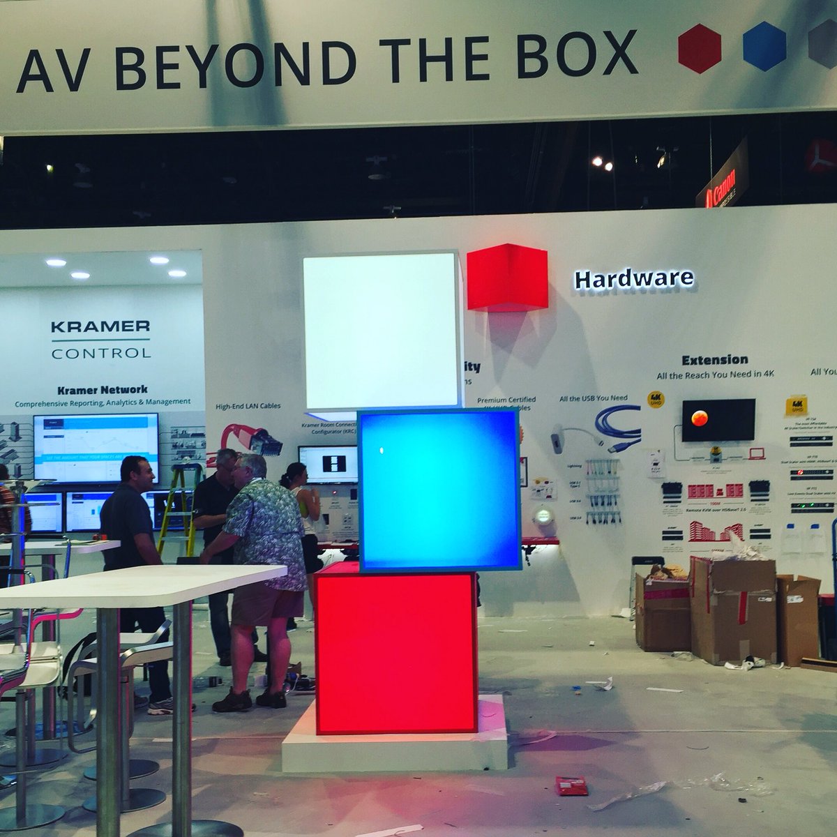 Big things are happening! #InfoComm16 #AVBeyondTheBox #Innovation