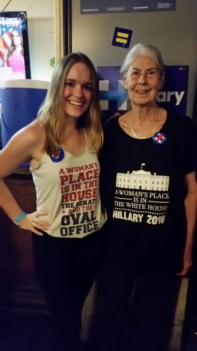 ARAdleman's tweet photo. Say no more. This is all. Power to #DCforHRC #ImWithHer #watchdc https://t.co/ccppC7rm0V