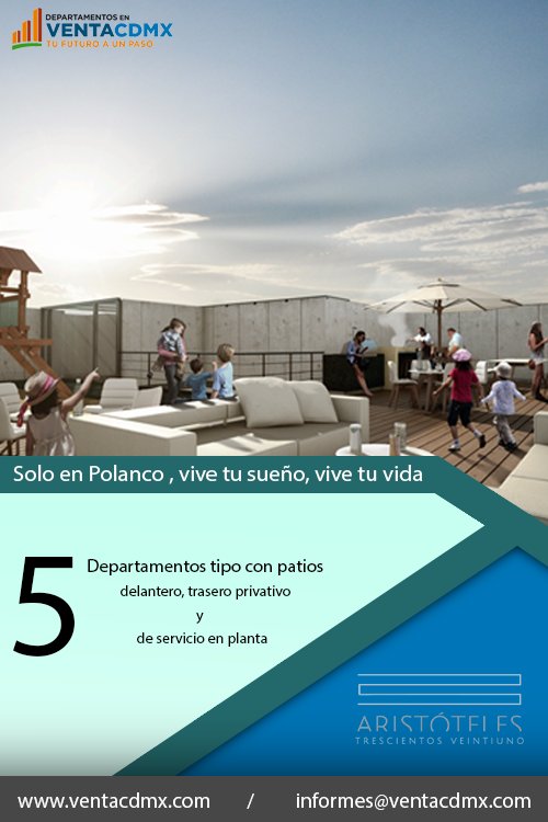 Increíbles instalaciones para vivir en Polanco