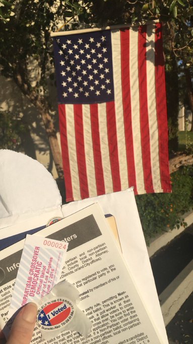 I'm sick but I still made it to the polls today! What's your excuse? https://t.co/WvvGYc0v6w<a href="/tag/suspension"class="tags"><span>#suspension</span></a>