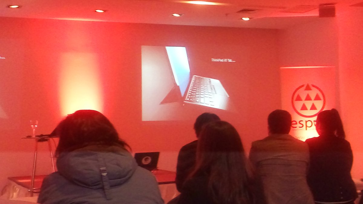 FOXSMITH's tweet image. En Evento #Lenovo - #Espex en #HotelRadisson